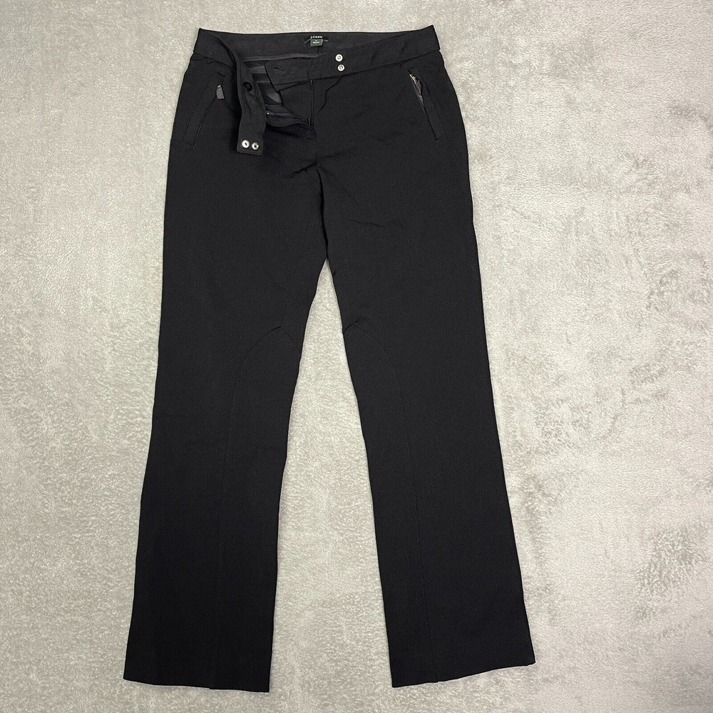 J. Crew City Fit 4 Stretch Pants Black Trouser Work Formal Outdoor